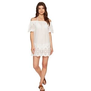 LAUREN Ralph Lauren Off Shoukder Shift Dress - S